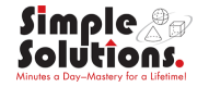 3_Simple Solutions Learning